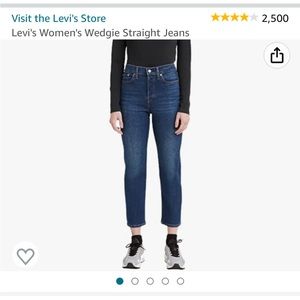 Levi’s Women’s Wedgie Straight Jeans